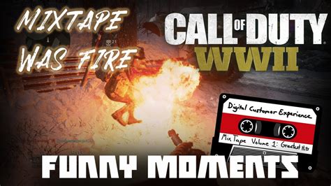 Call Of Duty WW2 Funny Moments Mixtape Was IMPECCABLE I Had To