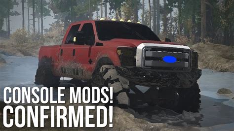 Spintires Mudrunner Mods Coming To Xbox One Mzaermaxx