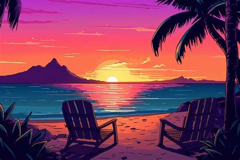 Sunset Cartoon Stock Photos, Images and Backgrounds for Free Download