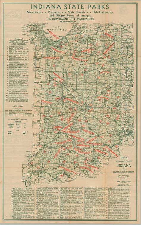 Indiana State Parks | Curtis Wright Maps