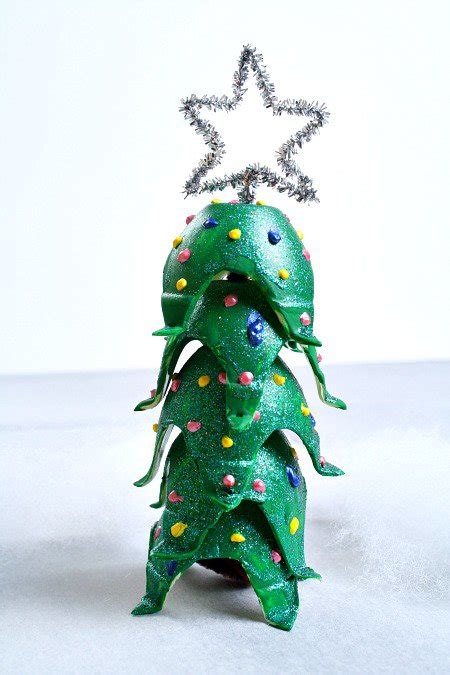 Egg Carton Christmas Tree