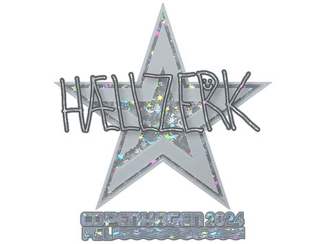 Sticker Hallzerk Glitter Copenhagen Esportfire