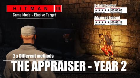 Hitman 3 Elusive Target The Appraiser Year 2 Silent Assassin