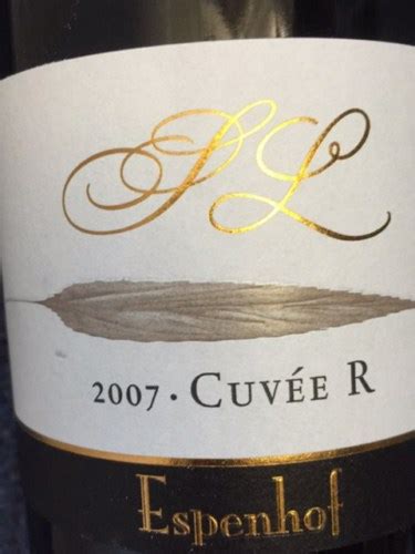 Espenhof SL Cuvée R Vivino Canada