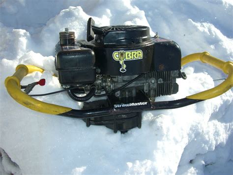 Strikemaster Tecumseh 3hp Ice Auger Engine Motor And Gear AV520 COBRA