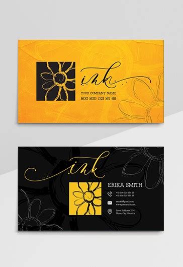 Free Business Card Template Psd