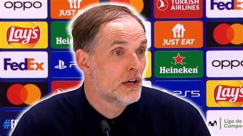 LIVE Thomas Tuchel Post Match Press Conference Real Madrid 2 1