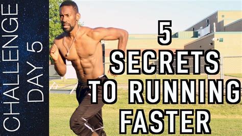 Top 5 Secrets To Running Faster â€“ How To Run Faster â€“ Increase Your