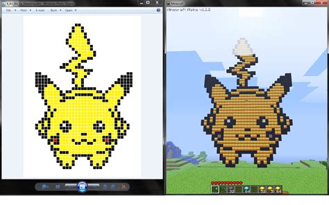 8-bit Pikachu Tribute by blaqrayvn on DeviantArt