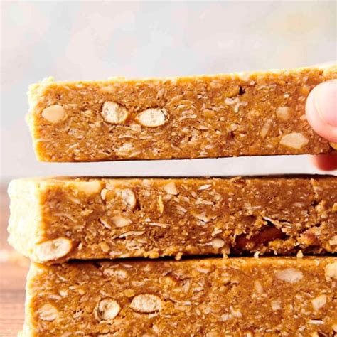 Easy Granola Bar Recipe Quick And Healthy 10 Minute Prep