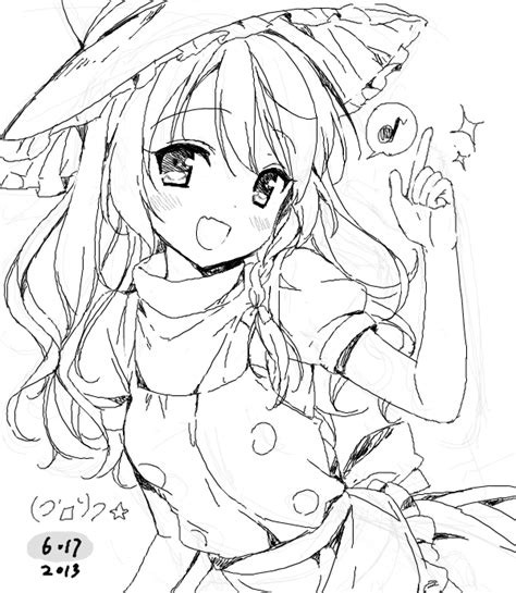 Kirisame Marisa Touhou Drawn By Chiyingzai Danbooru