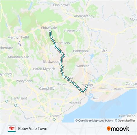 Transport For Wales Route Schedules Stops And Maps Ebbw Vale Town