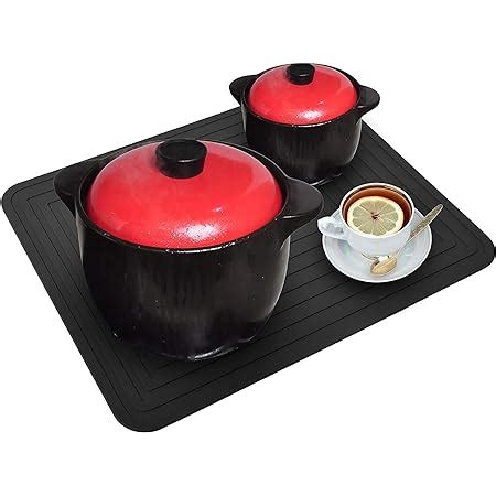 Zoyizi Trivets For Hot Dishes Pots Pans Silicone Hot Pads For Kitchen Flexible Small Drying