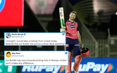 Jos The Boss Twitter Reacts As Jos Buttler Smashes His Second