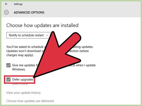 How To Defer Updates In Windows Steps With Pictures