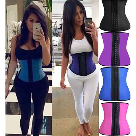 Miss Moly Latex Rubber Waist Trainer Tummy Slimmer Underbust Boned Body