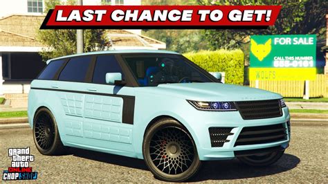 Baller LE LAST CHANCE TO GET In GTA 5 Online Fresh Customization