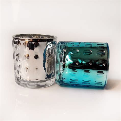 Modern Luxury Glass Candle Holders For Home Decorations High Quality Glass Candle Jar Glass