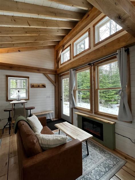 Stunning Timber Frame Cabin in Vermont