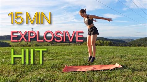 15 Min Explosive Hiit Workout Intense Plyo For Explosive Power