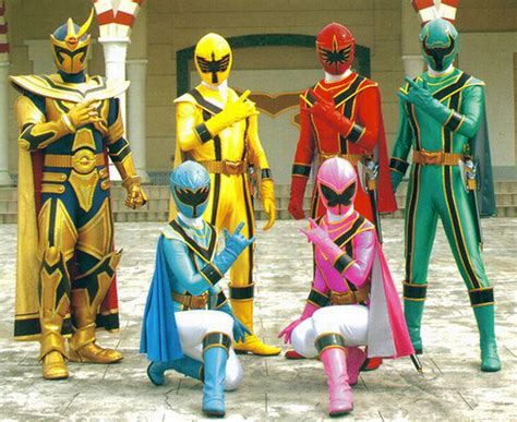 rate these outfits: power rangers mystic force. me. 8/10. cause they ...