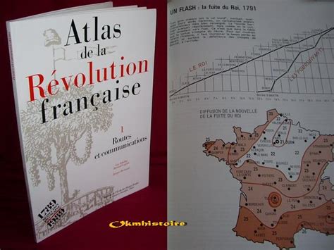 ATLAS DE LA REVOLUTION FRANCAISE TOME 1 Routes Et