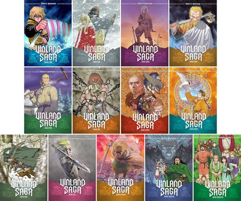 Vinland Saga Manga Set, Volumes 1-13: Makoto Yukimura: 9780545922722 ...