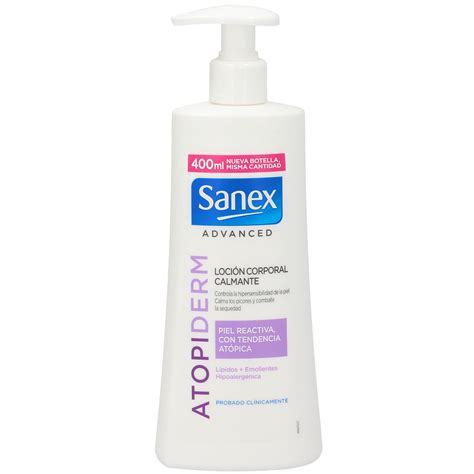 SANEX Advanced loción corporal atopiderm dosificador 400 ml BODY MILK