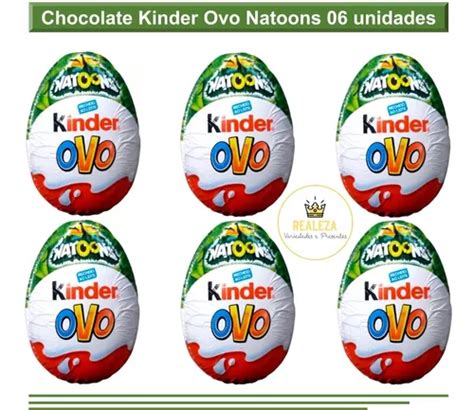 Chocolate Kinder Ovo Natoons Unidades