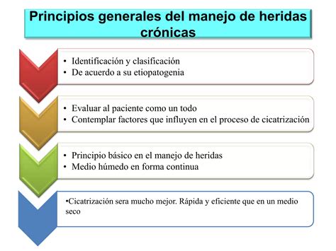 Curación avanzada de heridas PPT