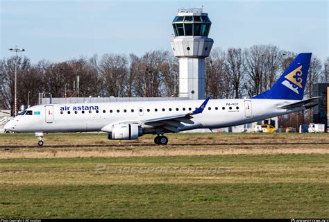 P4 KCF Air Astana Embraer ERJ 190LR ERJ 190 100 LR Photo By JRC