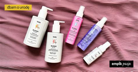 Test kosmetyków z serii Blonde My Hair od Yope DBAM O URODĘ Empik Pasje