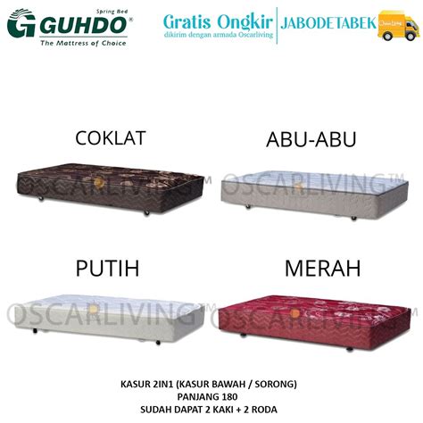 Jual Guhdo New Prima Kasur Springbed Sorong Bawah Uk X Cm