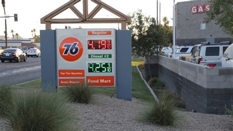 Arizona Gas Prices Register Fall National Price Stalls