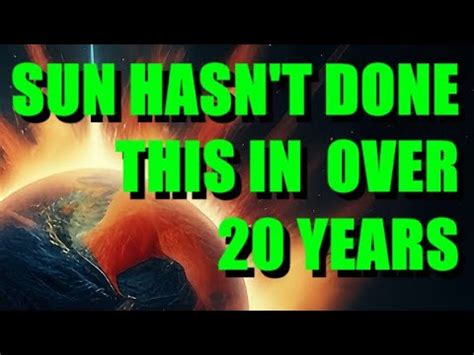 SUN HITS 20YR HIGH MULTIPLE NAKED EYE SUNSPOTS BIGGER THEN 3 5 EARTHS WIDE YouTube
