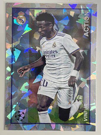 Vini Jr Real Madrid Action Topps Merlin Heritage Uefa Champions