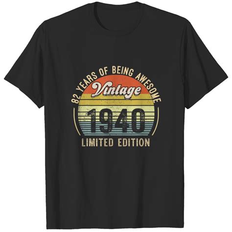 Year Old Vintage Limited Edition Nd Birt T Shirt Sold By