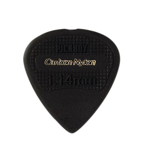 Pick Boy Edge Sharp Tip Carbon Nylon Guitar Picks 10 Pack 1 14 Mm