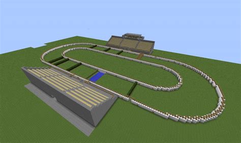 Horse Race Track Minecraft Project