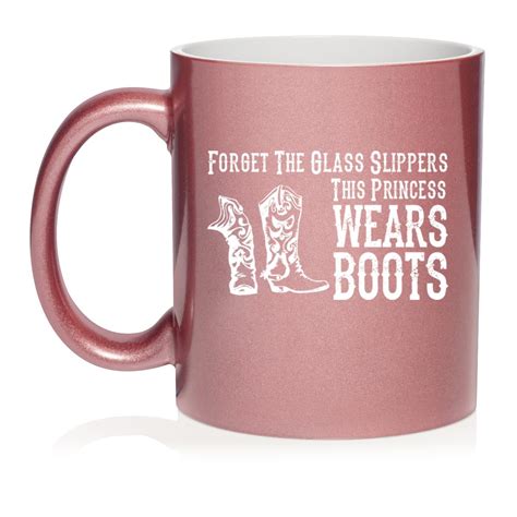 Princess Wears Boots Cowgirl Ceramic Coffee Mug Tea Cup T For Her