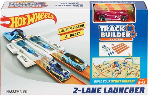 Hot Wheels Track Builder System Lane Launcher Track Set Mattel