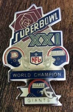 Super Bowl 21 XXI Collectibles