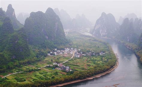 1st glimpse of China´s nature: Yangshuo, the Karst Mountains & Li River