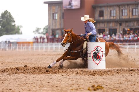 Blazing Speed Andrea Busby Wins 2022 Cheyenne Frontier Days Barrel