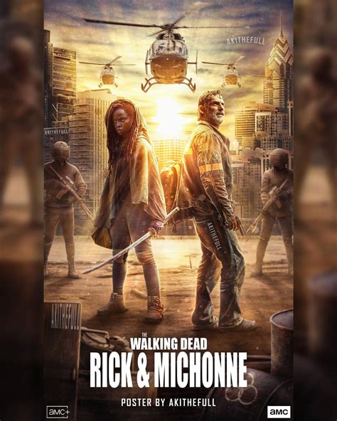 And The Rick And Michonne Poster Is Here! Lemme Know What Yall Think! - IG: @AkiTheFull : r ...