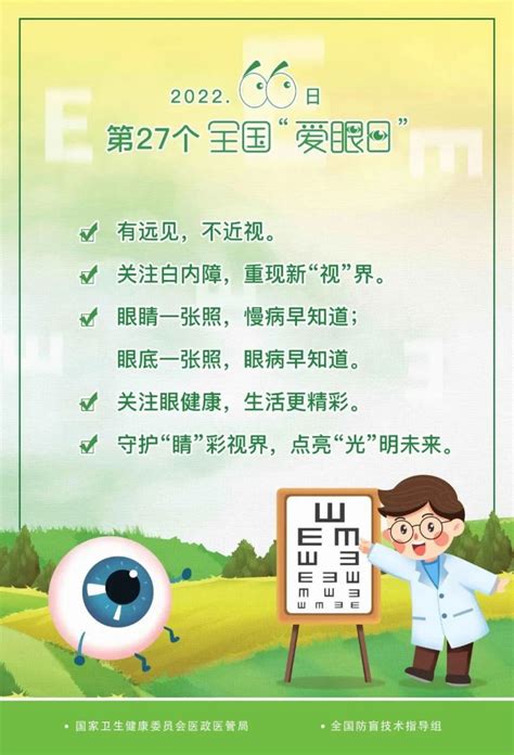 天津市眼科医院 全国爱眼日丨关注普遍眼健康 共筑“睛”彩大健康，市眼科医院推出系列宣传科普及主题视频