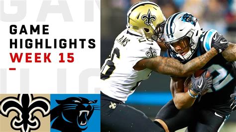 Saints Vs. Panthers Week 15 Highlights | NFL 2018 » NFL Super Bowl Betting