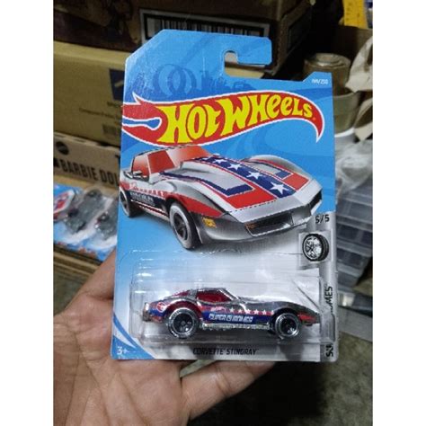 HOT WHEELS CORVETTE STINGRAY ( TREASURE HUNT) | Shopee Philippines