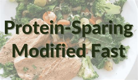 Protein-Sparing Modified Fast for Weight Loss | sheehannaturalhealth.com