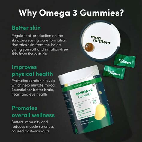 Buy Man Matters Omega Gummies Online Get Upto Off At Pharmeasy